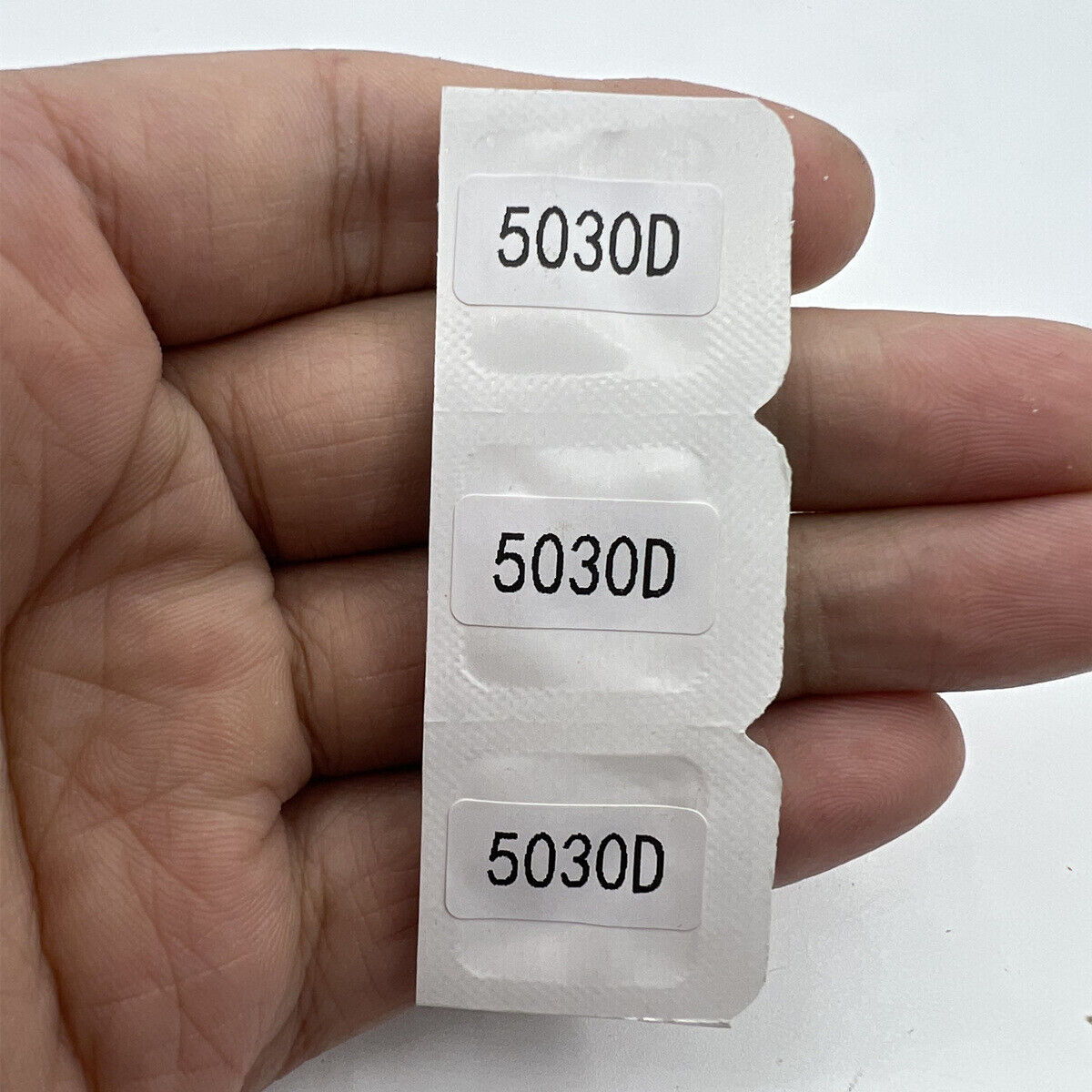 Precision watch winding stem for Ronda 5030D 5040D movements, compatible replacement part.