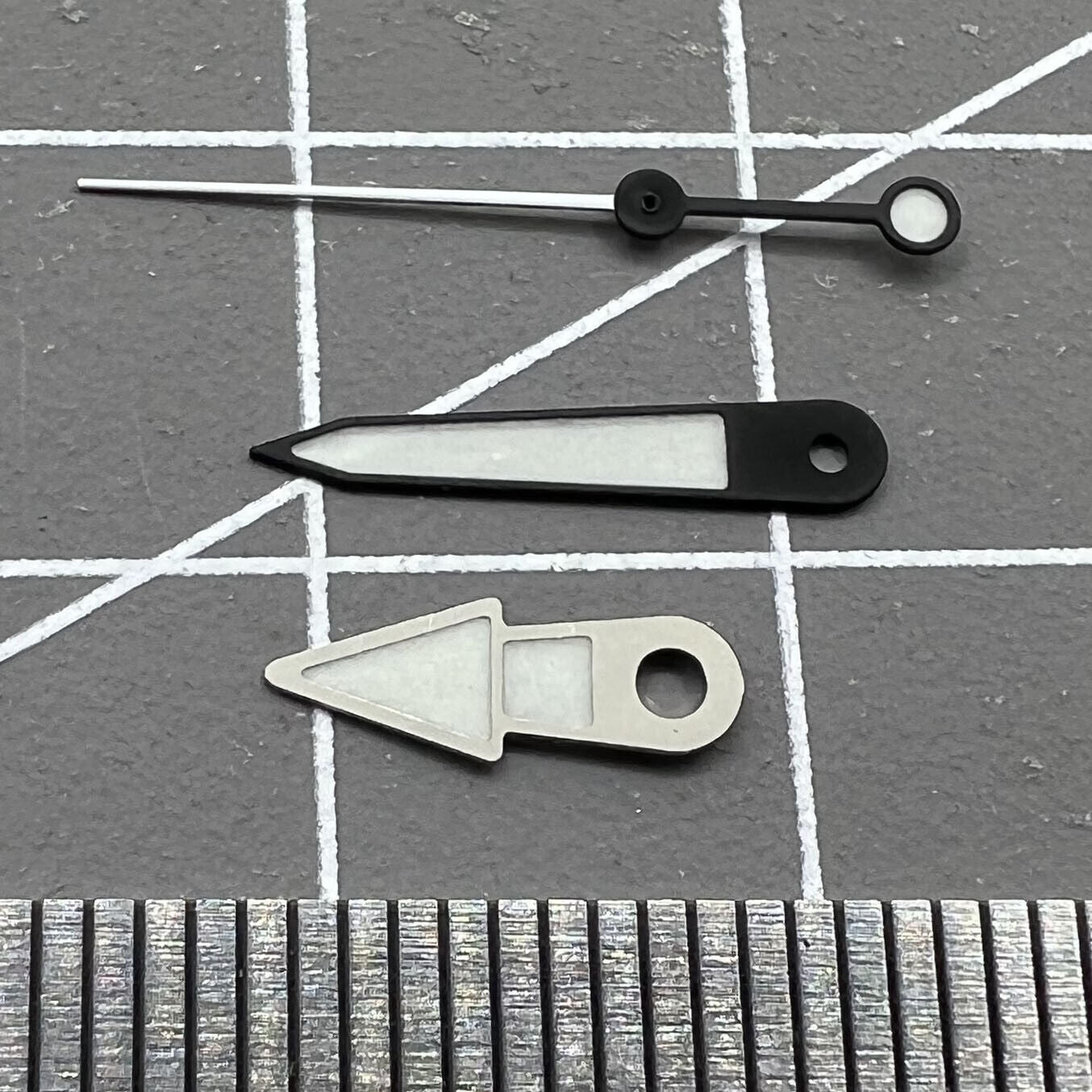 Green Luminous Watch Hands Sets for NH35A/NH36A/4R36 Movement 8.5/12.5/12.5mm A9