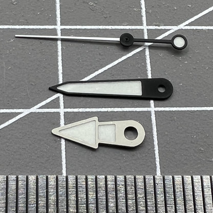 Green Luminous Watch Hands Sets for NH35A/NH36A/4R36 Movement 8.5/12.5/12.5mm A9