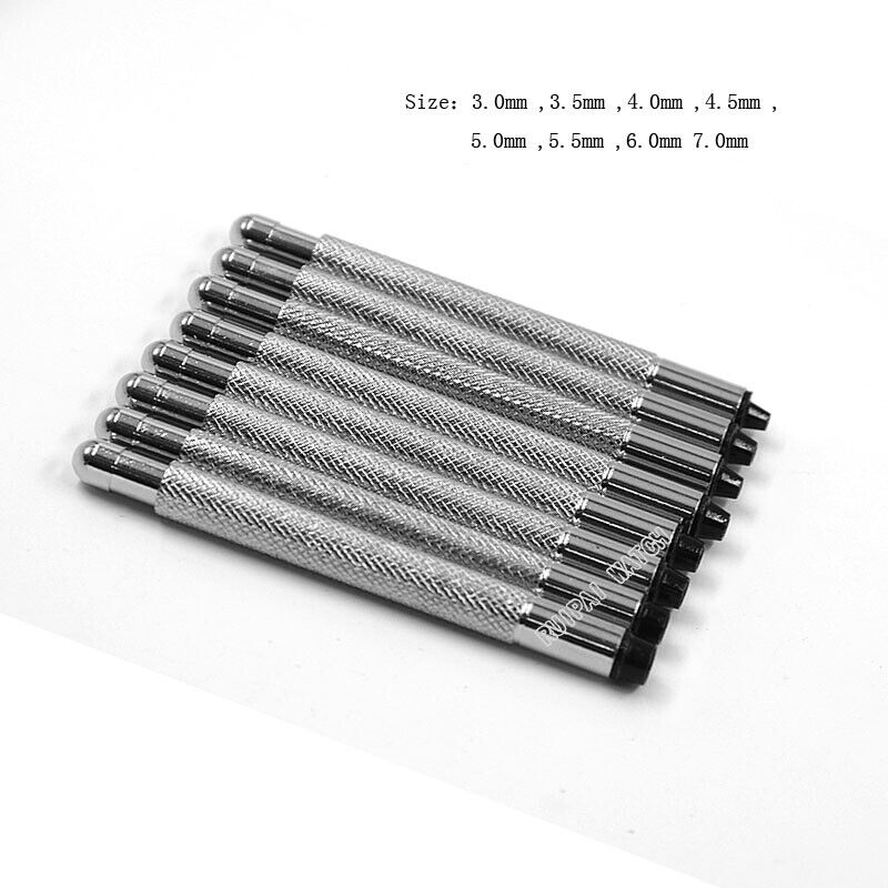 8 Size 3.0-7.0mm Watch Crown Winder Screw Mechanical Winding Watchmaker Pin Vice