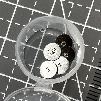 Set of 3 reversing wheels for 6309 movement watches, precision watch parts.