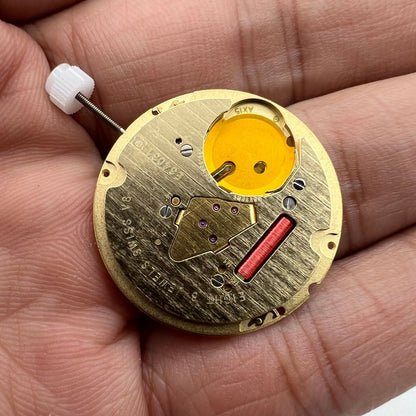 ETA E64.031 Swiss quartz watch movement, precise and reliable timing component for watch repair and accessories.