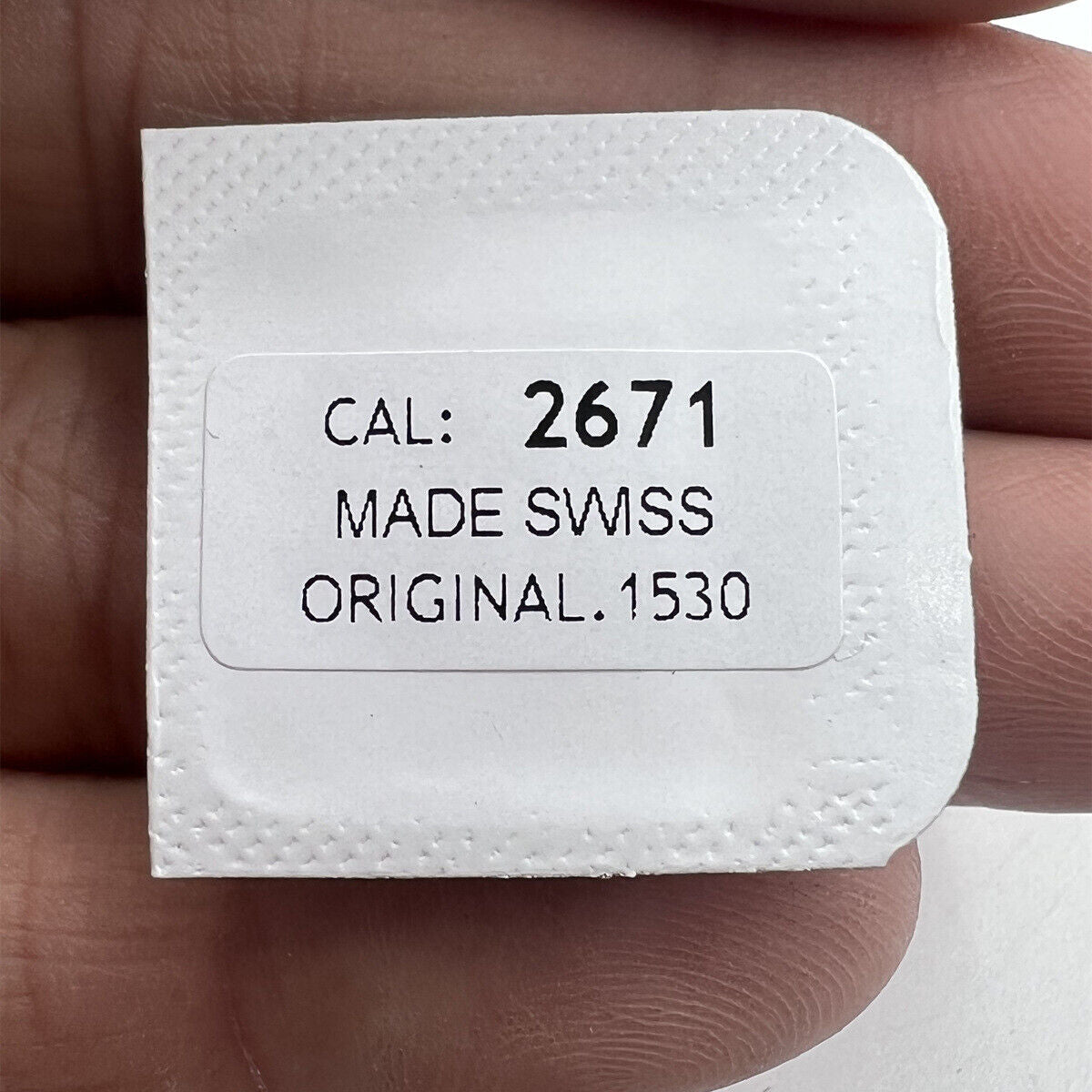 Movement watch part Reverser Reversing Wheel for ETA 2671, precision gear component