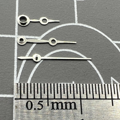 NO.1242 blue watch hands set compatible with Miyota 2035 movement, precise timekeeping accessory.