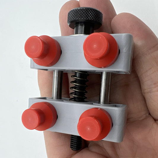 Bergeon 5090 waterproof watch case holder for secure watch repairs and assembly.