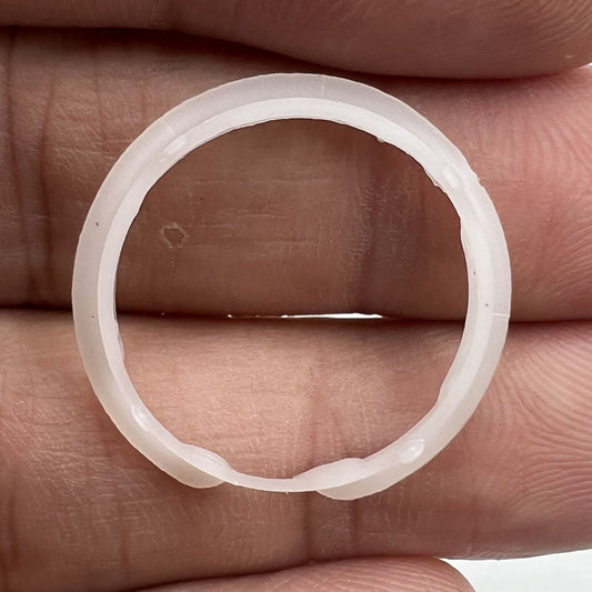 Watch case cushion mount spacer ring for ETA955.414 movement, precision fit for secure assembly