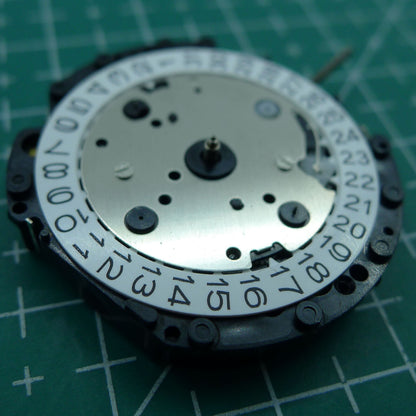 Hattori Epson VD51C quartz watch movement, Japan-made, precise timekeeping for watch repair.