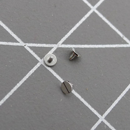 Set of 3 RLX 3135-5625 screws for precise date wheel replacement in 3135 watch movement.