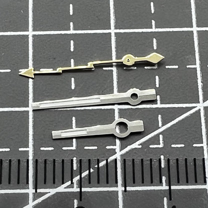 2 Sets/Pack Silver Trim Golden Lightning Second Hand  Watch Hands for NH35/36