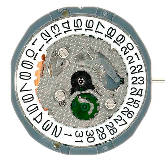 Miyota 1L12 Japan Quartz Movement Date at 3