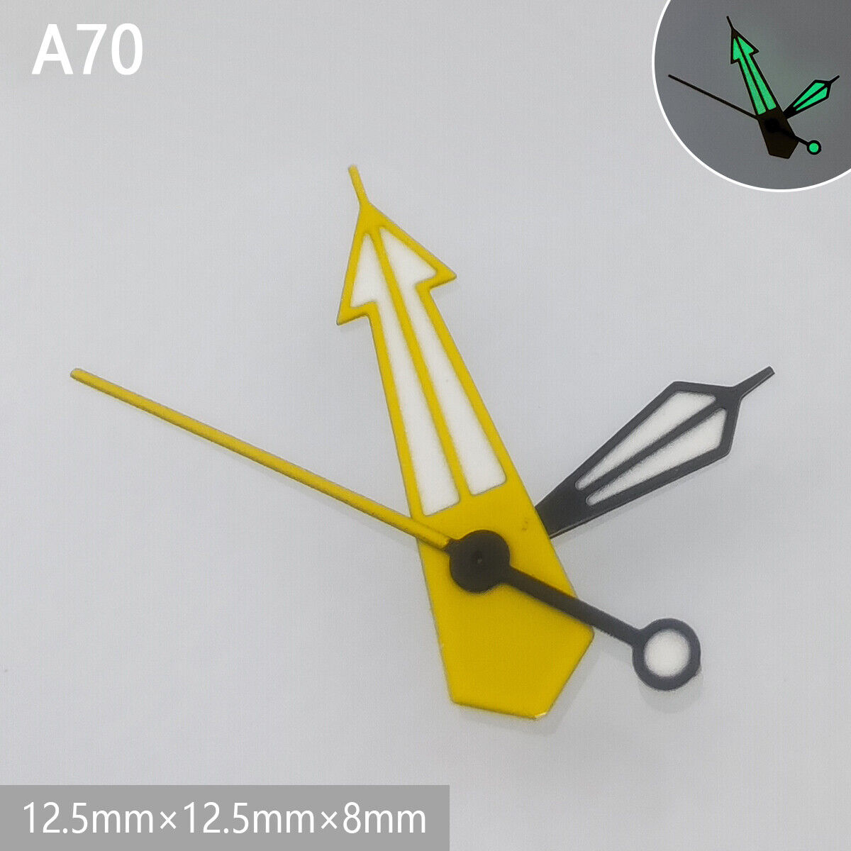 Accessories Watch Hands Green Luminous Suitable for NH35 NH36 Movement A50~A86