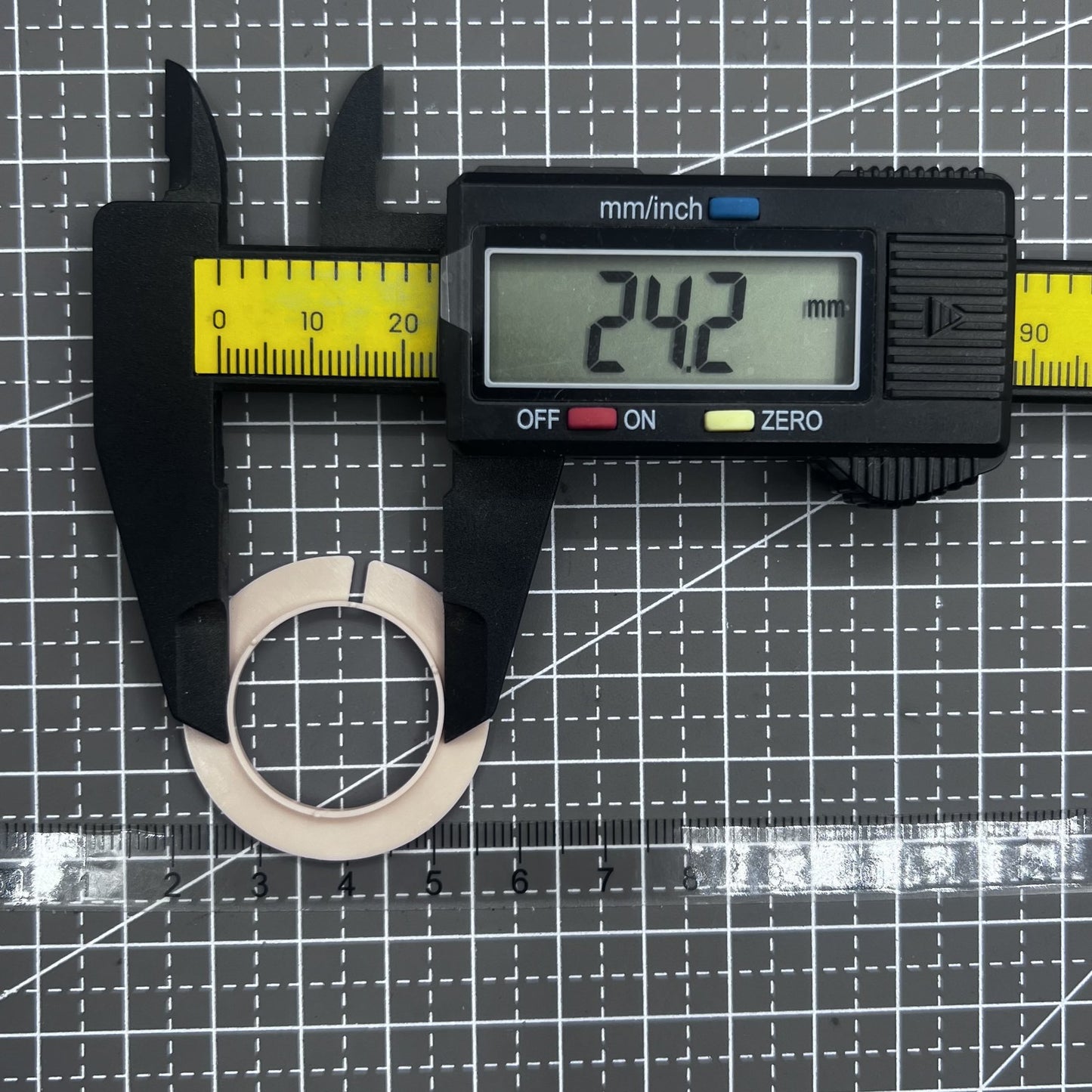 5 Stück Pack Abstandsringe Befestigungsringe für ETA 255.441 Uhrwerk