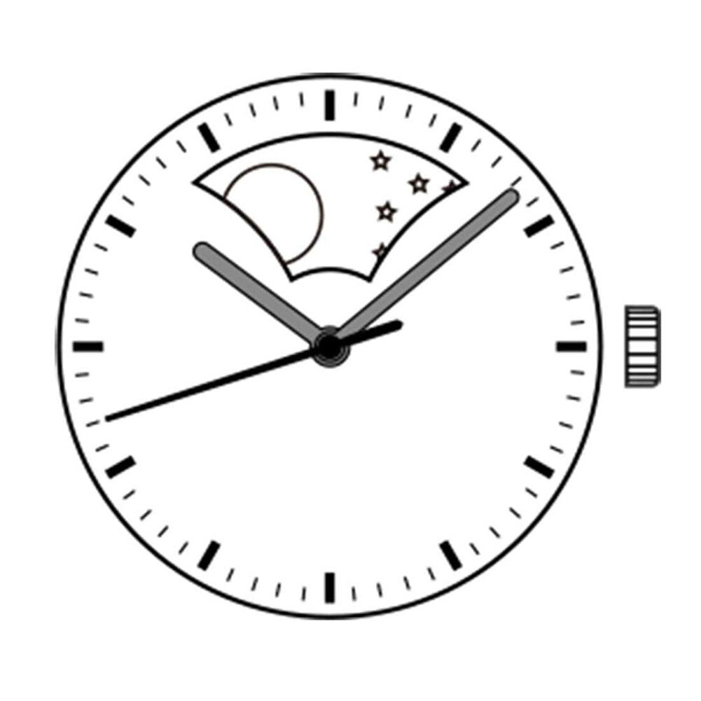 Hattori Epson PC39 quartz watch movement, precision Japanese component for reliable timekeeping.