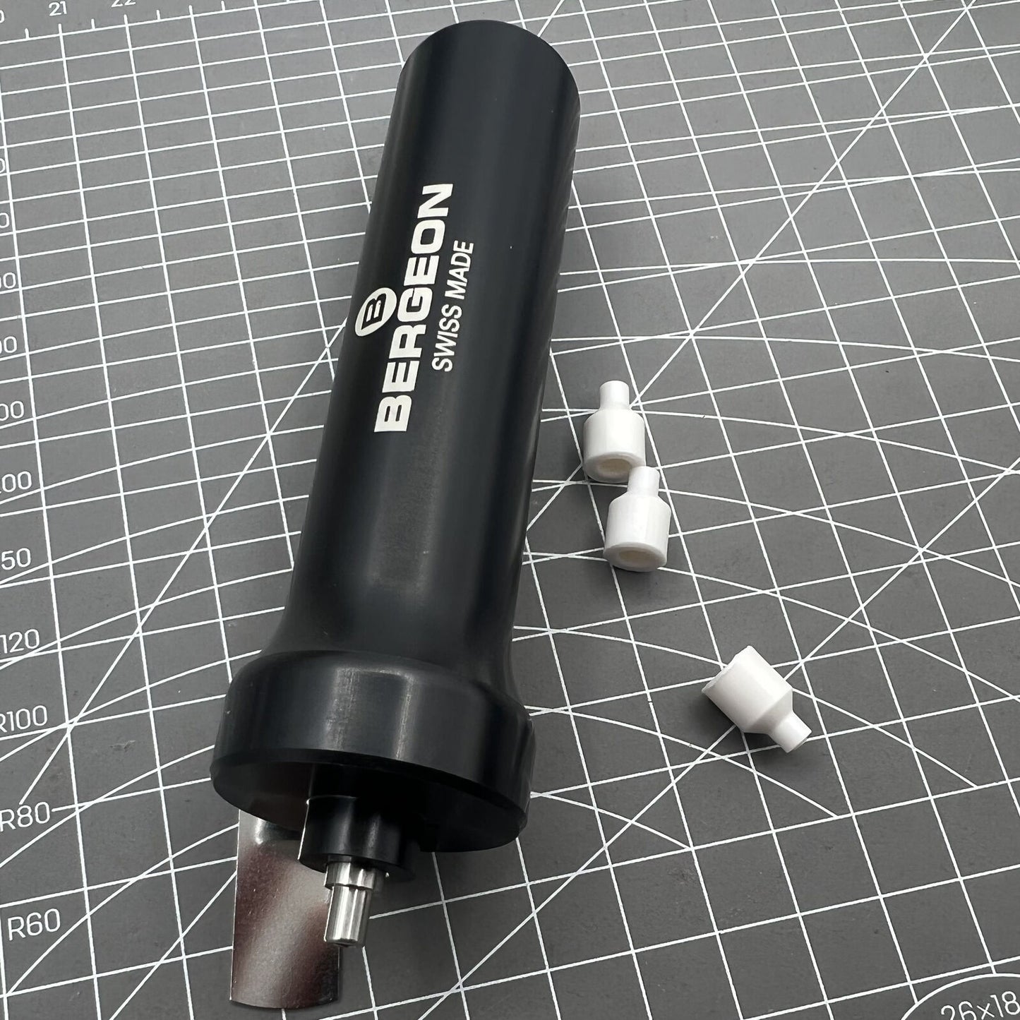 Swiss Bergeon 5011 watch case pump removing glass from monobloc cases, precision repair tool for watch accessories