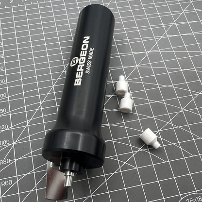 Swiss Bergeon 5011 watch case pump removing glass from monobloc cases, precision repair tool for watch accessories