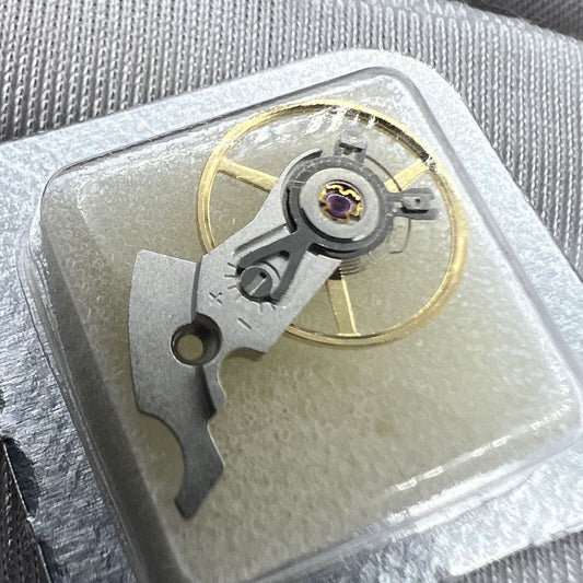 Silver watch balance wheel splint without veins for ETA 2824 2836 movement