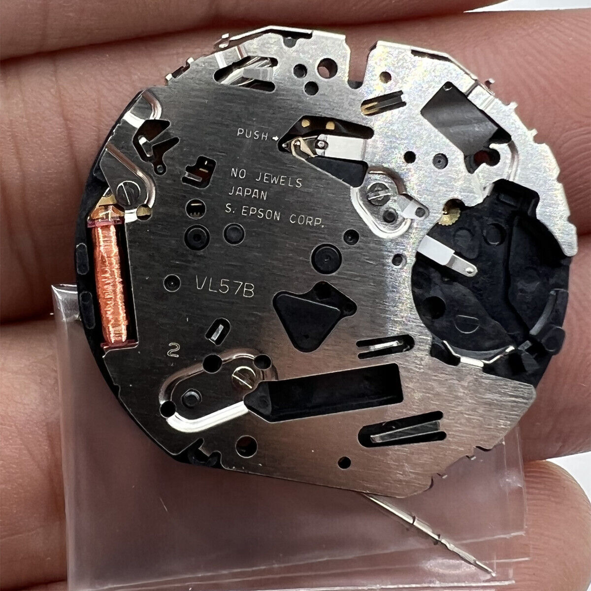Hattori Epson TMI VL57 VL57B Watch Quartz Movement Japan Made