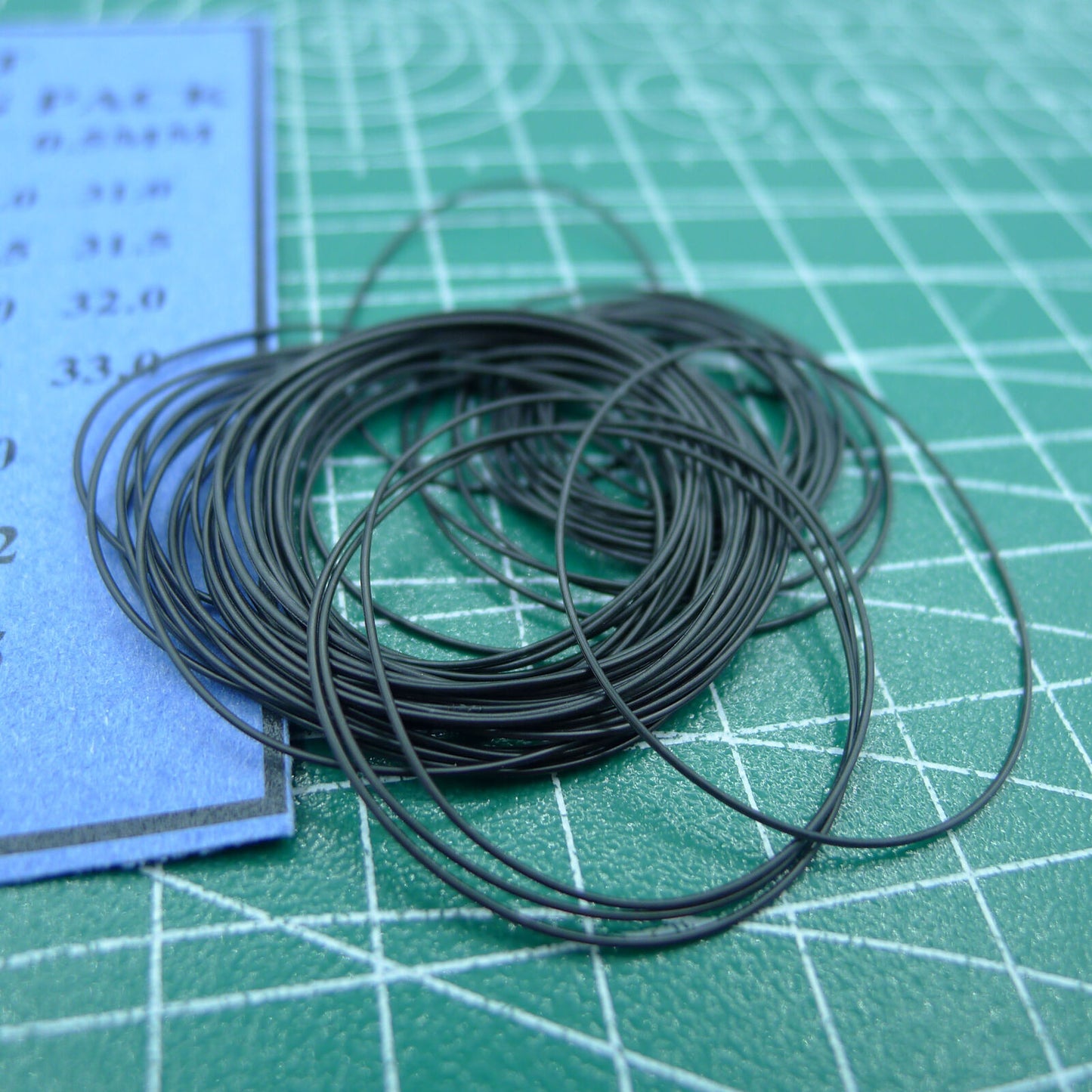Wholesale 0.5mm watch O ring kit, 144 waterproof gaskets in 39 sizes for secure sealing.