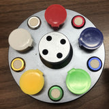 30180 Oil Cup Stand with 5 Containers Watchmakers Tool Watch Repair Accessory