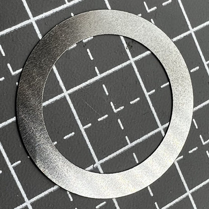 Yellow date wheel with black numerals for Seiko NH35/NH36 movement, enhancing watch dial clarity.