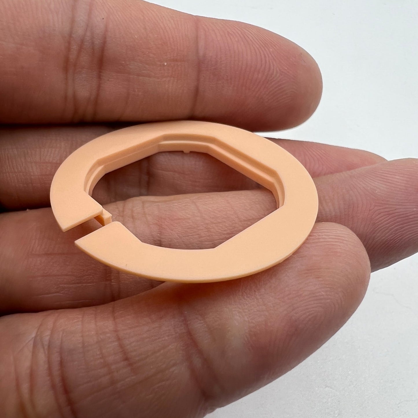 HTR watch case cushion mount spacer ring for VX42/VX43 movement repair and assembly, durable and precise fit.