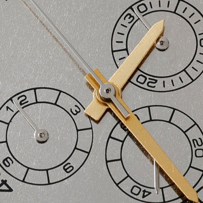 China Made 4130 automatic watch movement with multifunctional small second subdials at 3, 6, and 9 o'clock positions for precision timing.