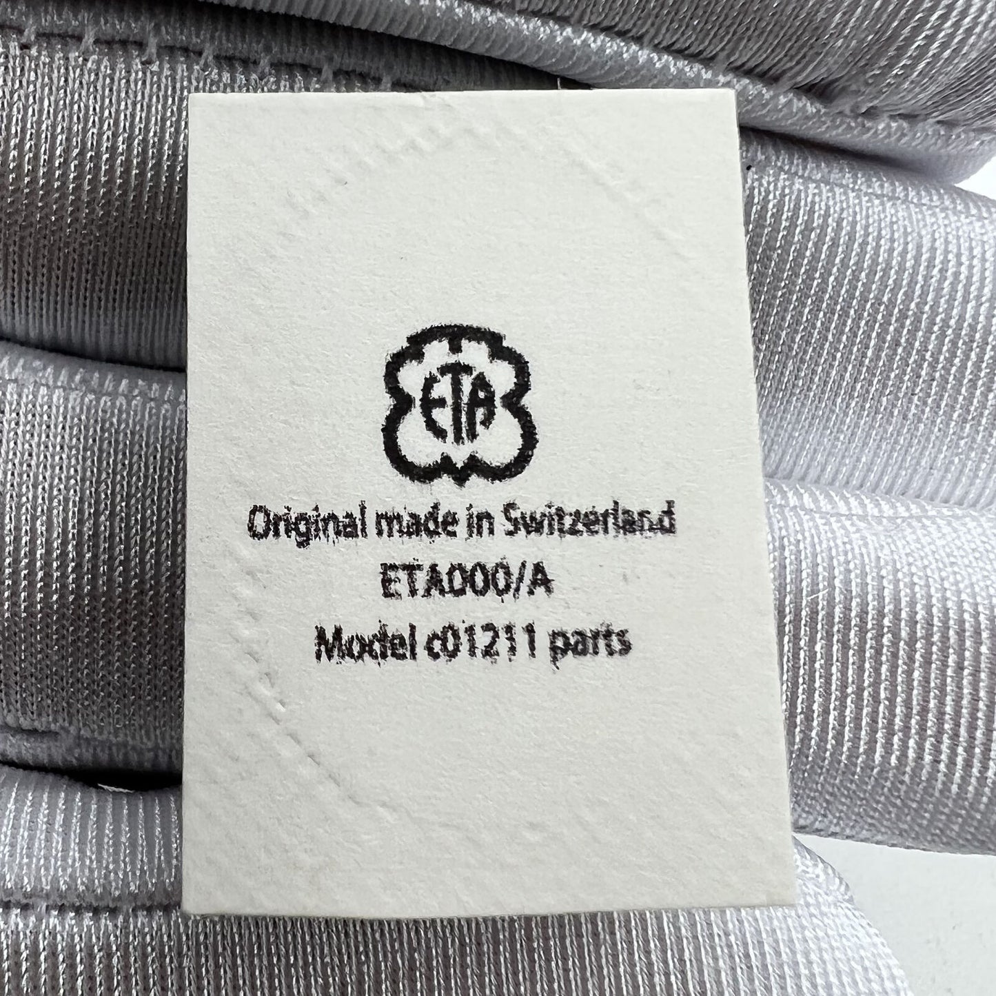 Balance wheel for ETA C01.211 movement by Swiss Original, precision watch component for accurate timekeeping.