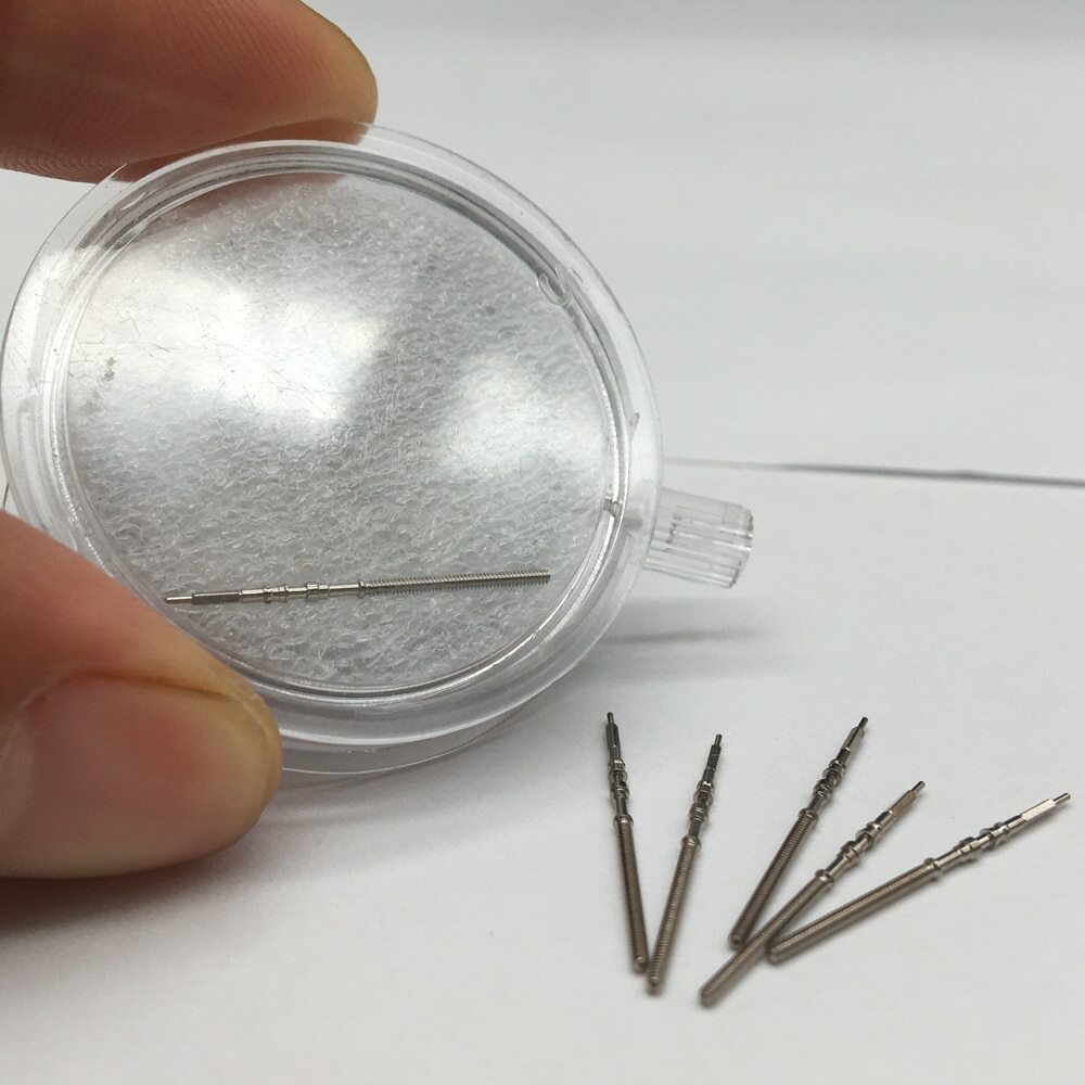 Winding stem for 4R36 NH35 NH36 NH38 NH39A watch movement, stainless steel