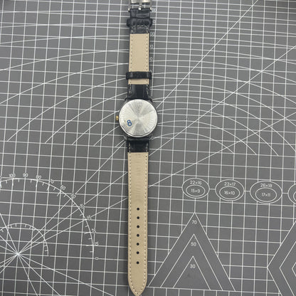 34mm Shanghai Factory Made Manual Mechanical Watch Black 19 Jews Shock-Resistant