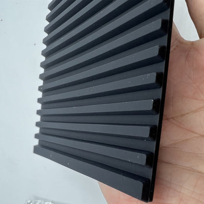 Horotec MSA24.222 Banc Opaco Nero Silicone Antiscivolo Con 19 Rainures