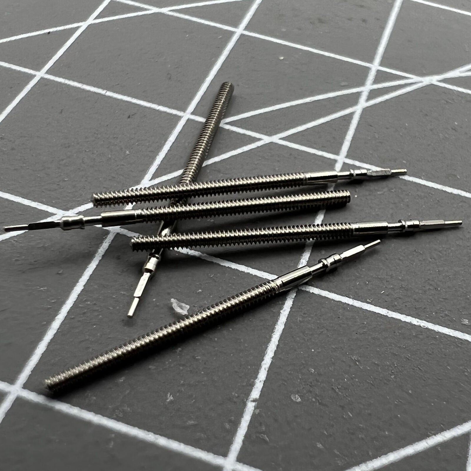 Replacement winding stem for Miyota 1S13/1S02, precise fit for watch repair and maintenance.