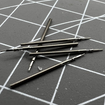 Replacement winding stem for Miyota 1S13/1S02, precise fit for watch repair and maintenance.