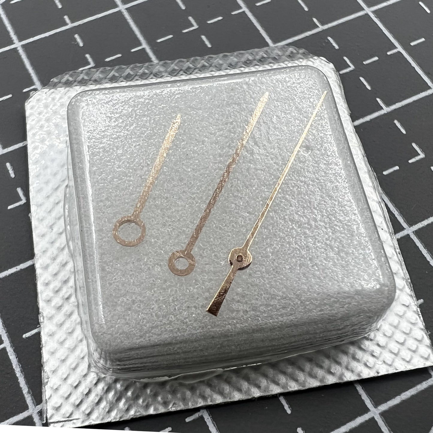14.5mm 3 Hands Rose Gold Watch Hands Set for Movement ETA 2892