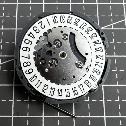 Japan Hattori QUARTZ Uhr VK64 VK64A Datum bei 6 Uhr