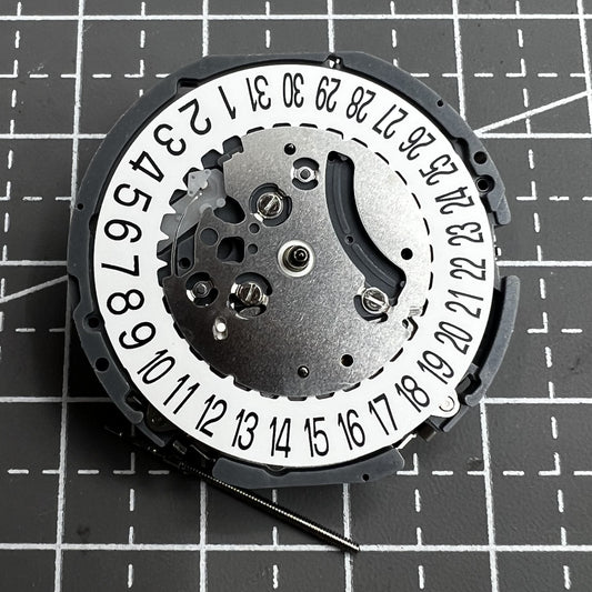 Japan Hattori QUARTZ Uhr VK64 VK64A Datum bei 6 Uhr