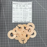 12 PIECES 6 Ligne Sizes Movement Case Spacer Casing Ring Holder #AC-676-SIZE 5.5
