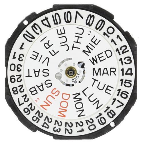 Hattori Epson TMI PC33 quartz watch movement, precision Japanese craftsmanship for accessories.