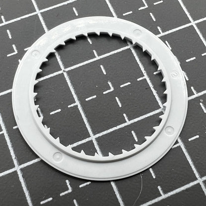 White date disk wheel displaying date at 3 o'clock position for Miyota 8215 8200 movement.