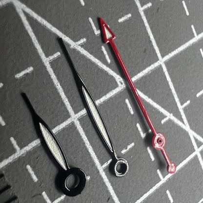 2 Sets Uhrenzeiger Grün Leuchtend 16mm Passend Für Miyota 2035 2115 2105 2305