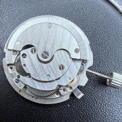 Tianjin T17 Mechanical Movement Big Date At 12 Super Thin 2 Hands Small Second