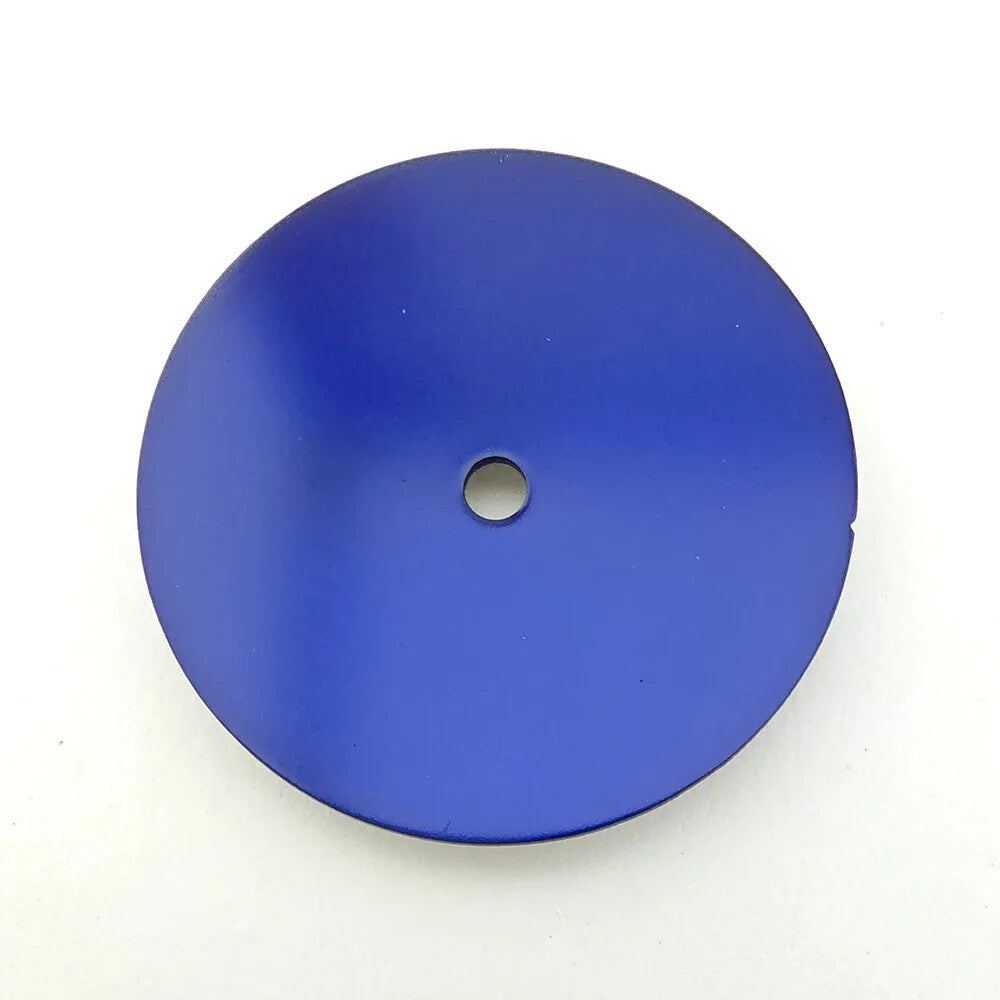 28.5mm solid color watch dial, metal fit for NH36 NH35 movement, sleek design.