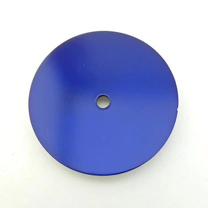 28.5mm solid color watch dial, metal fit for NH36 NH35 movement, sleek design.