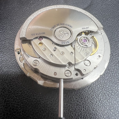 Automatikwerk Miyota 9130 Mechanisch Datum bei 6 Uhr Position