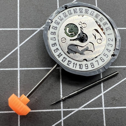 Japanisches Miyota 1L12 Quarzwerk Uhr mit Datumsanzeige bei 6 Uhr, pr�zise Zeitmessung