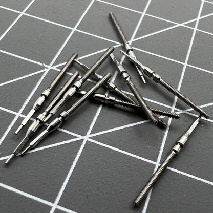 Generic watch winding stem compatible with Tianjin ST1612 movement for precise time adjustments