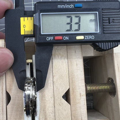 Automatisches mechanisches Uhrwerk Mondphase bei 6 Uhr freier Unruhrad