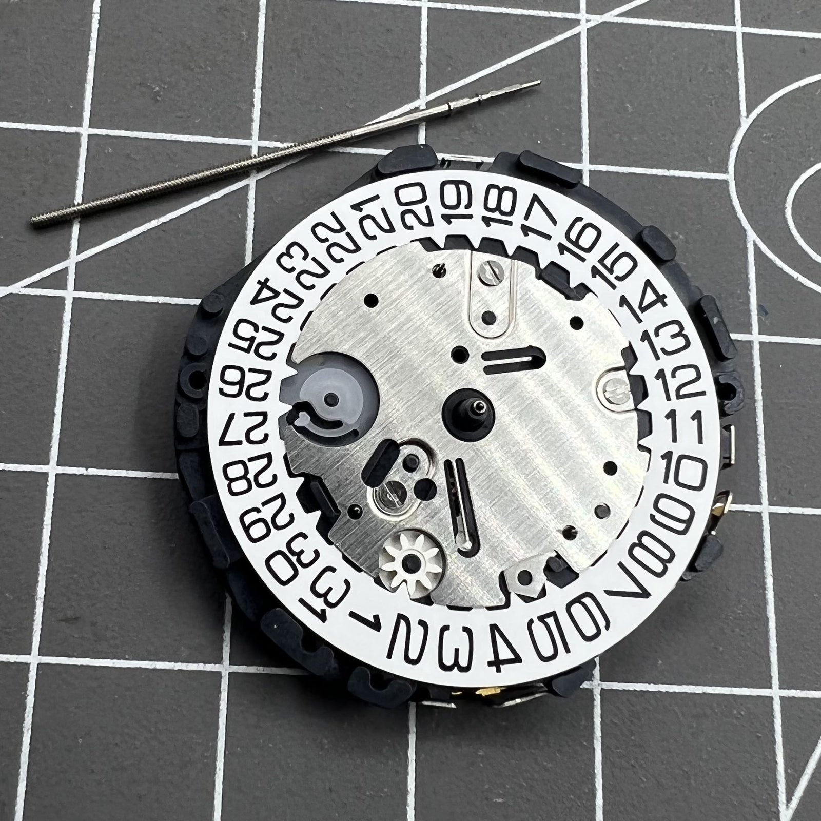 Quartz Uhrwerk Hattori Epson VR3G VR3GA Modell, japanisches Pr�zisionsuhrwerk f�r hochwertige Armbanduhren