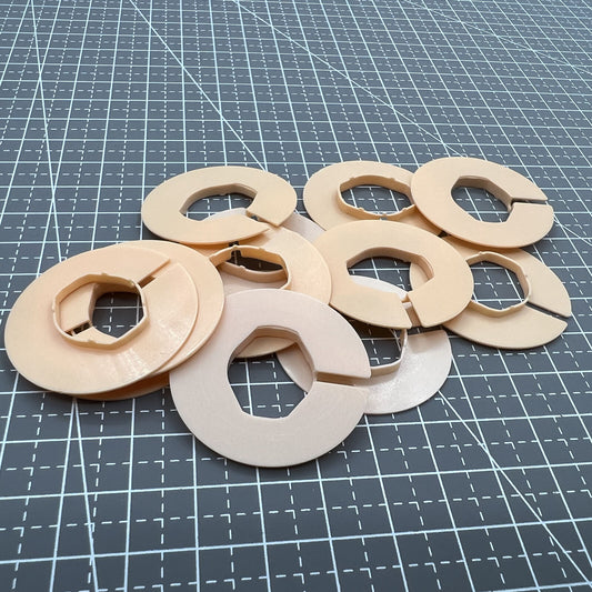 Lot de 12 entretoises de boîtier de mouvement, 4 tailles de ligne, support de bague de boîtier #AC-676-6X8