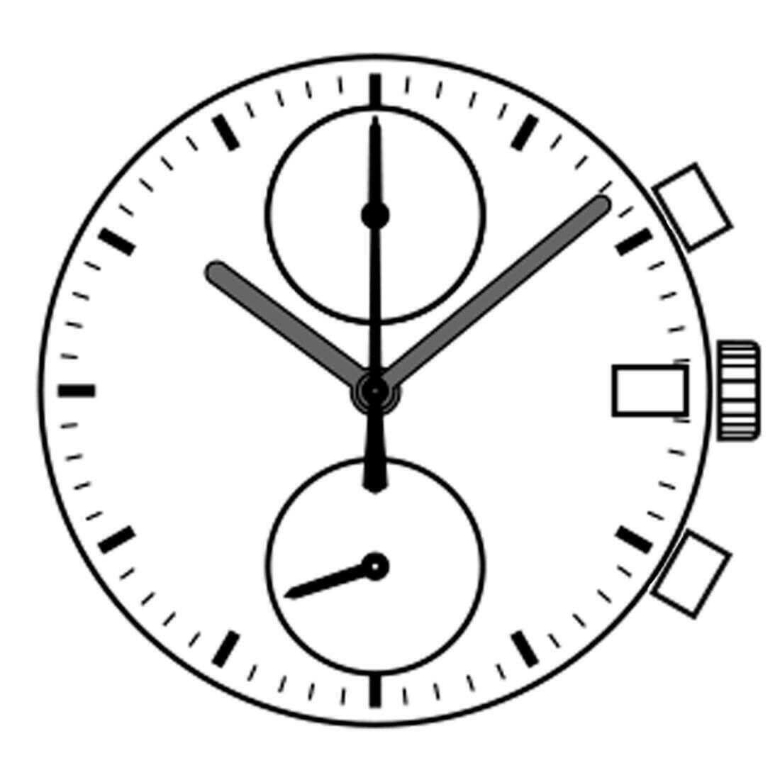 Hattori Epson TMI VK61 VK61A Watch Quartz Movement Japan Made