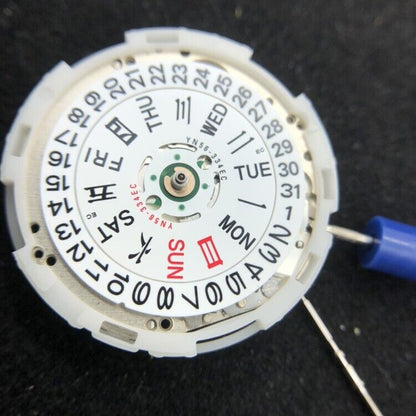 Japan Brand Epson YN56 watch accessory showcasing mechanical movement with date and day display